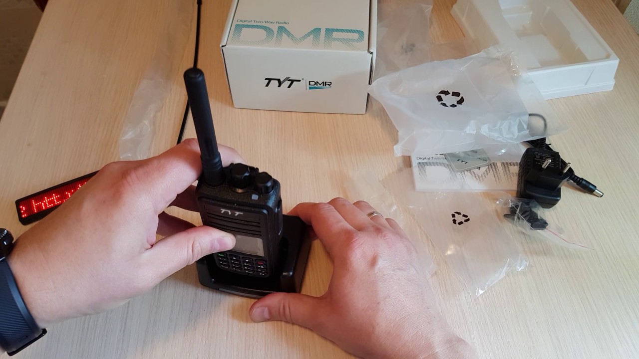 TYT MD-380 DMR Цифровая профессиональная радиостанция из магазина  