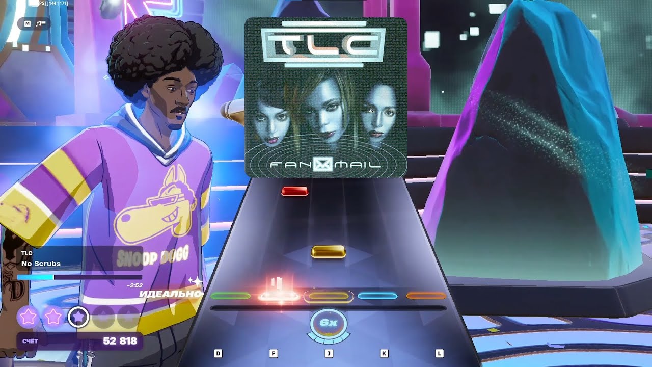 (Fortnite festival) No Scrubs Vocal 2.50x Speed