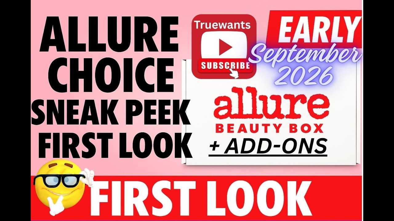 Спойлеры Allure Beauty Box за сентябрь 2026: Выбор продуктов бренда, дата и обзор дополнений &mdash; по...