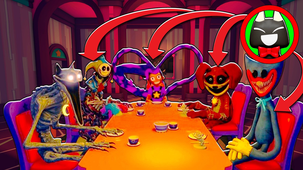PROB&Eacute; TODAS Las Transformaciones de Poppy Playtime 5 en ROBLOX