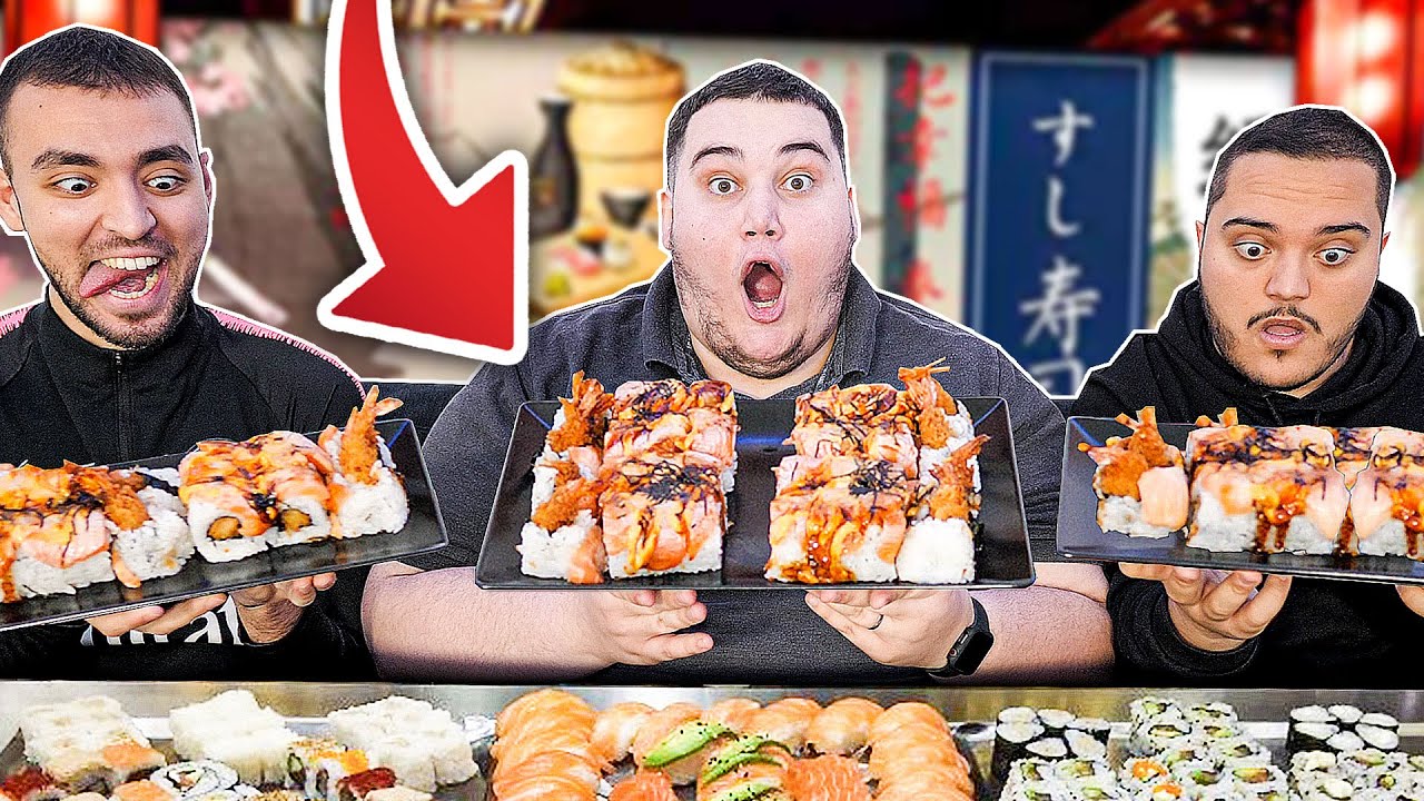 JE LEUR FAIT GOÛTER LES MEILLEURS SUSHI DU MONDE ! (Incroyable..)