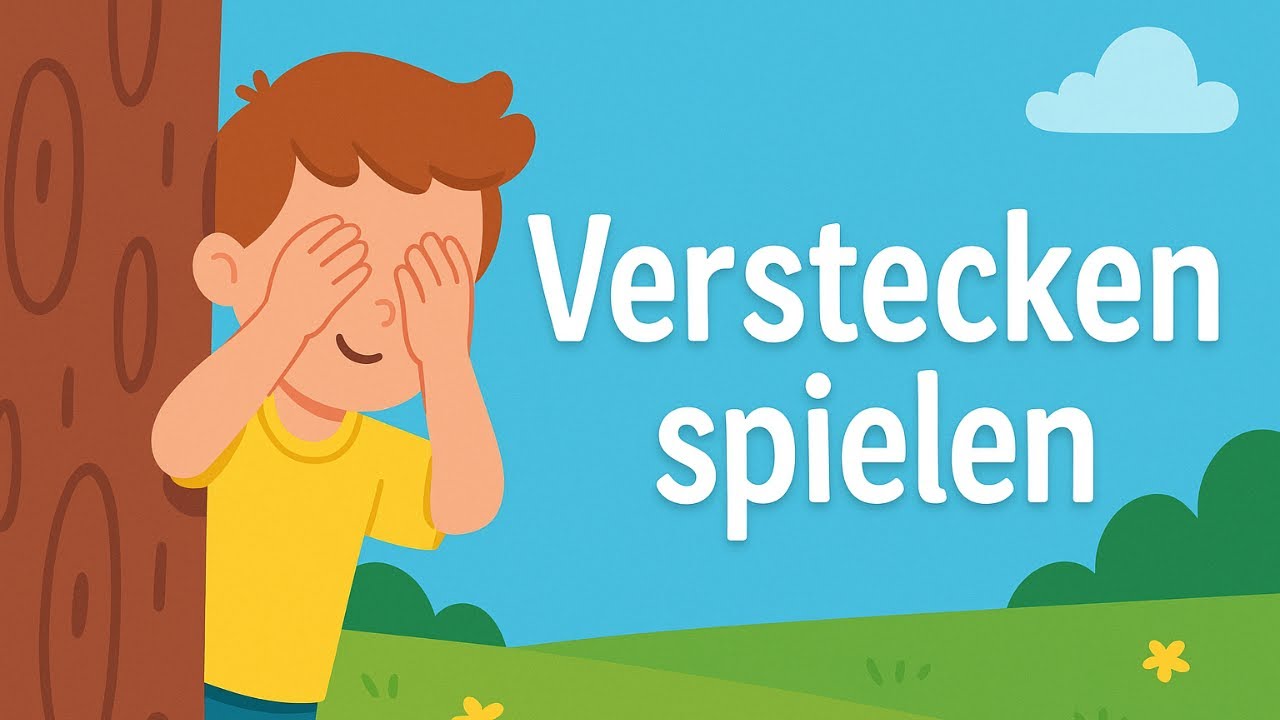 Verstecken spielen – Lustiges Kinderlied zum Mitmachen | Bewegungslied für Kita & Kindergarten🎶