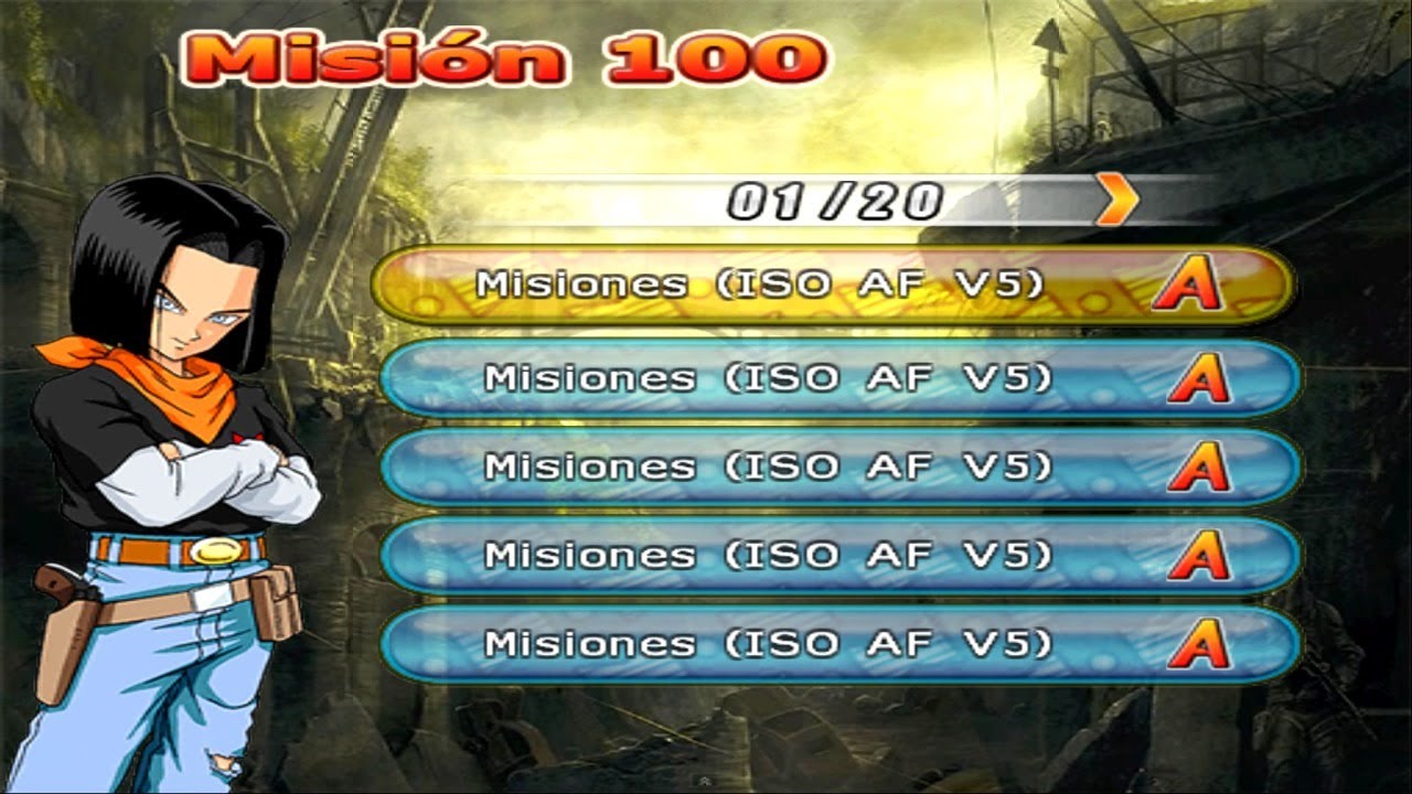 🔴 MISION 100 A PURO ALEATORIO CON ISO SUPER vs AF V4 | DRAGON BALL Z BUDOKAI TENKAICHI 3 | PARTE 1
