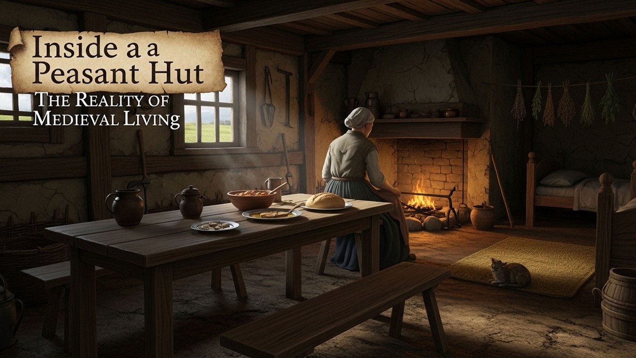 Inside a Peasant Hut The Reality of Medieval Living