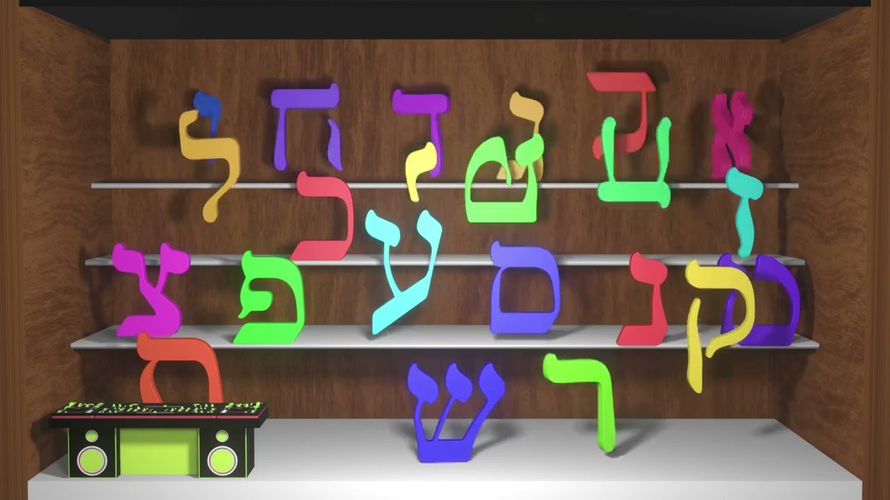 Hebrew alphabets | Alphabet dance