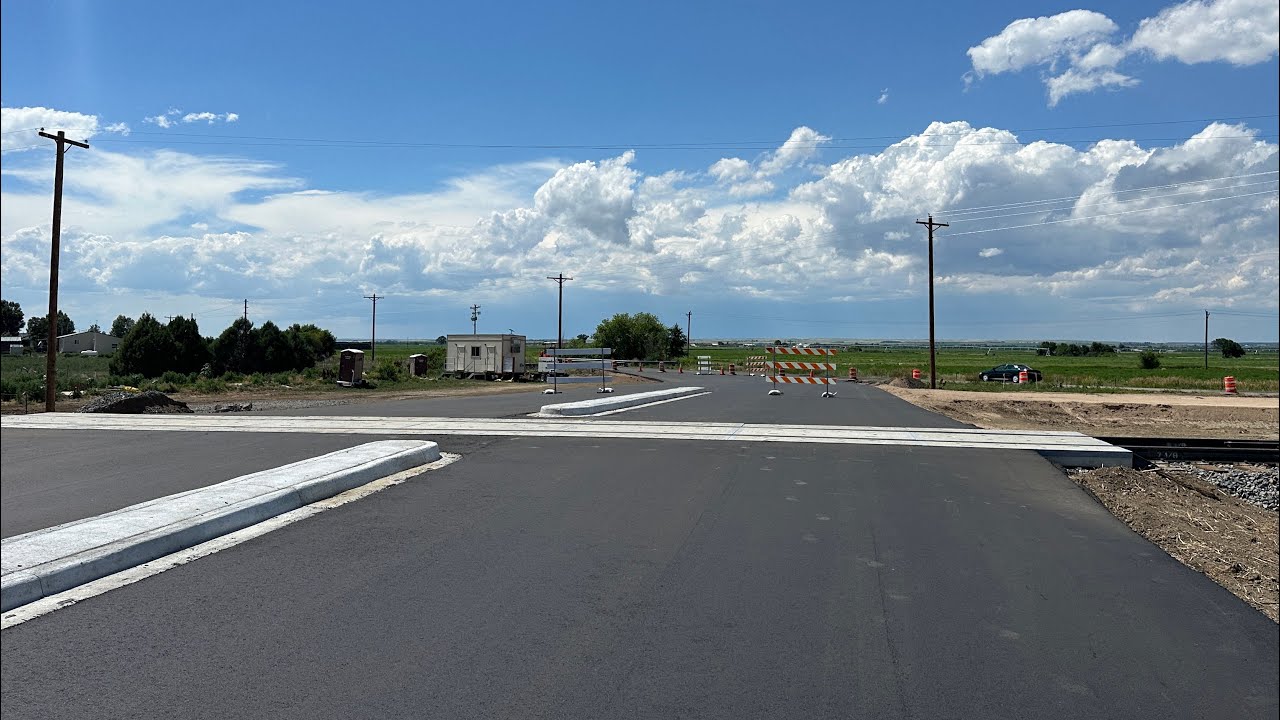 07-04-25 CR U & CR 31 Railroad Crossings Update, near Brush, CO