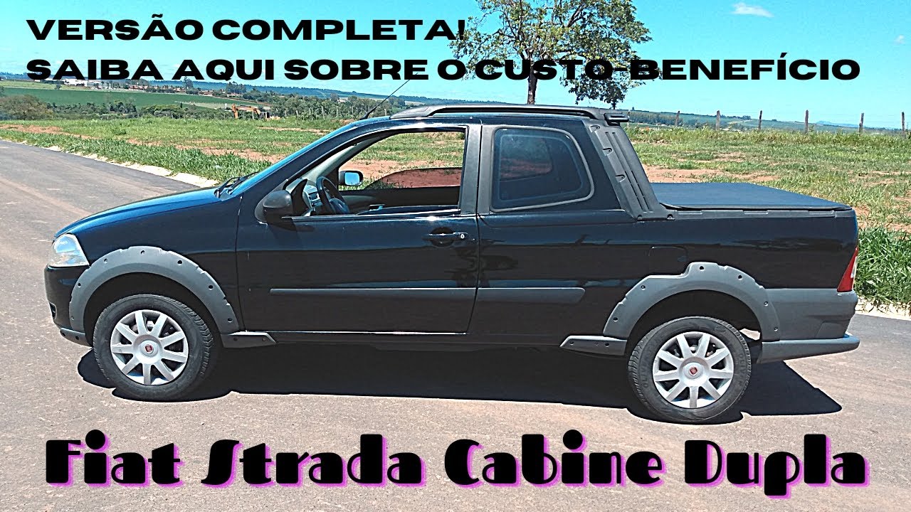 Fiat Strada Cabine Dupla - Descubra: Consumo, Manutenção e Desempenho.
