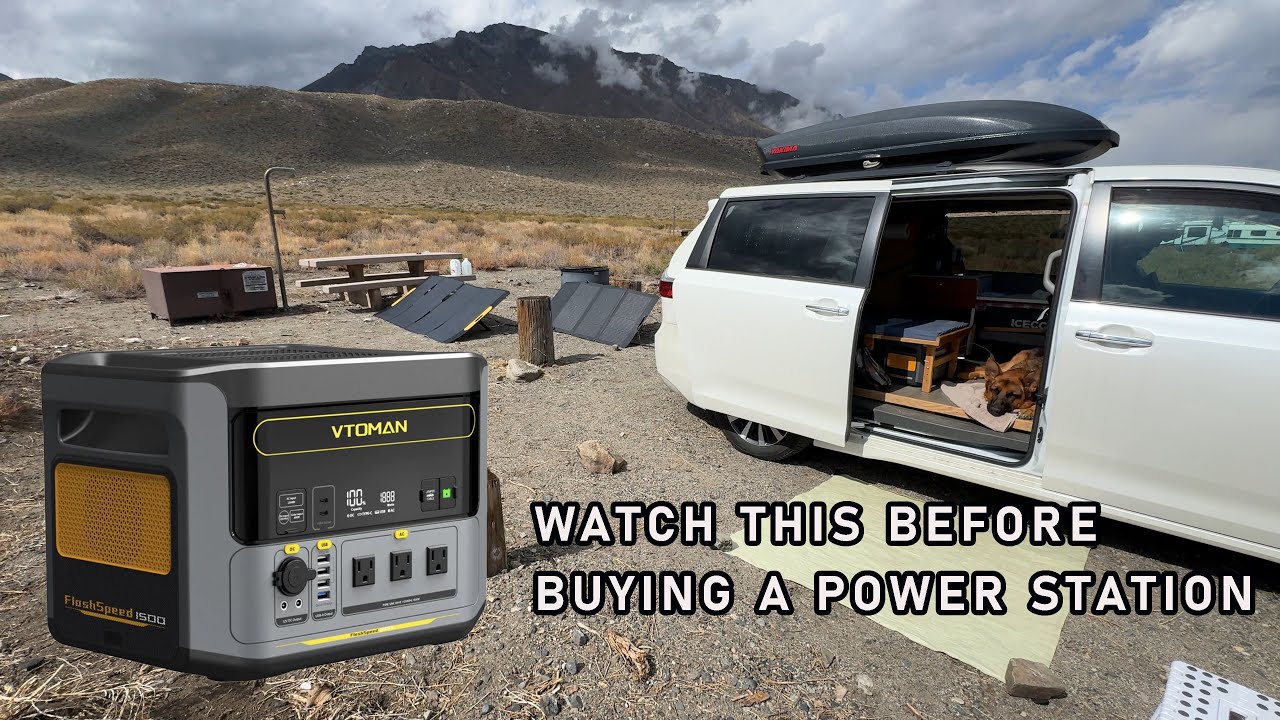 VTOMAN FlashSpeed 1500 and VS400 Portable Solar Panel Review