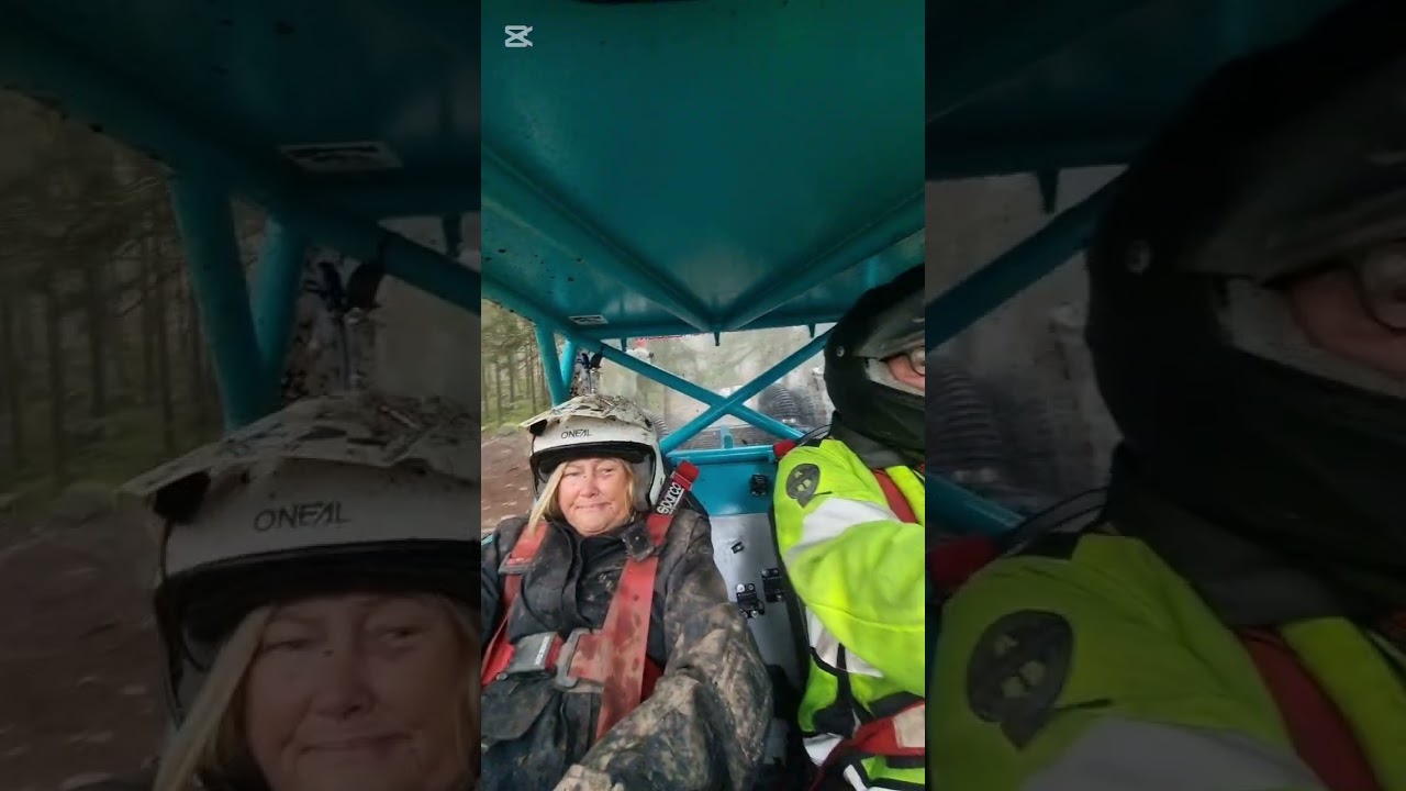 Tog mä morsan ut på en tur i min UTV🤟