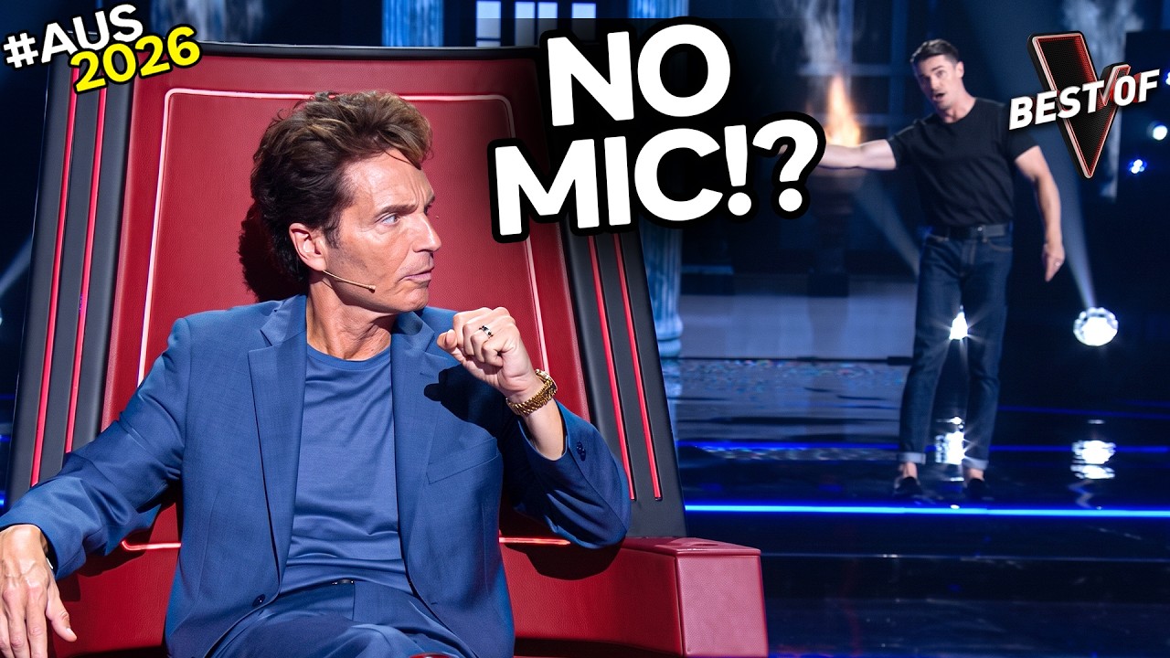 He Sang Opera With No Microphone and Made The Voice History | The Voice Australia 2026