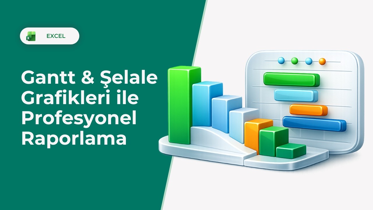 Bar Grafik Yerine Bunu Kullanın! Excel’de Proje Günlerini Doğru Görselleştirme | EXCEL 751