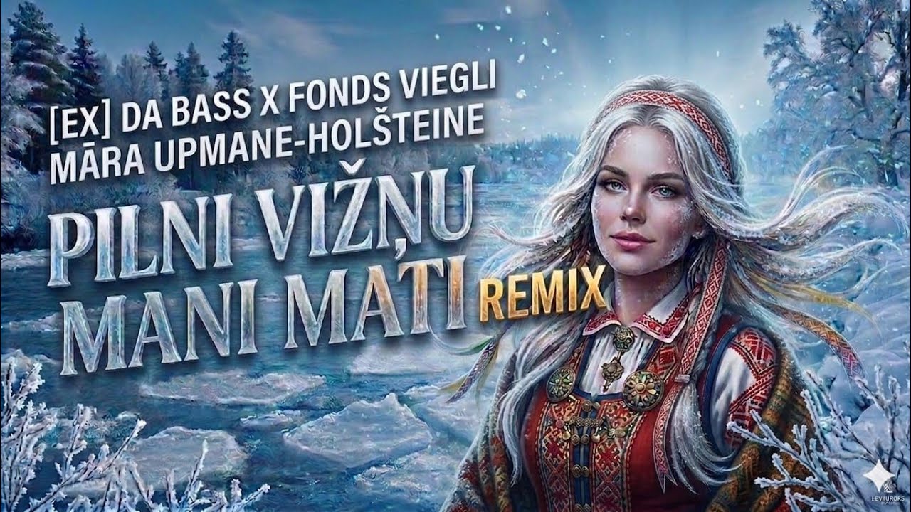 [Ex] da Bass, Fonds Viegli, Māra Upmane-Hol&scaron;teine - Pilni Vižņu Mani Mati Remix [OFFICIAL AI VIDEO]