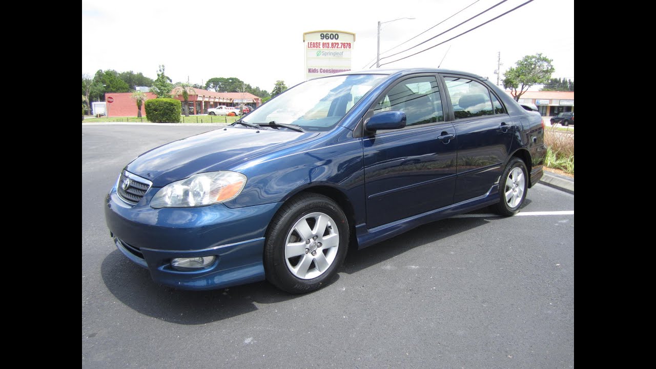 SOLD 2006 Toyota Corolla S Meticulous Motors Inc Florida For Sale