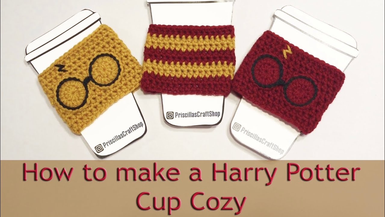 How to make a Harry Potter cup cozy