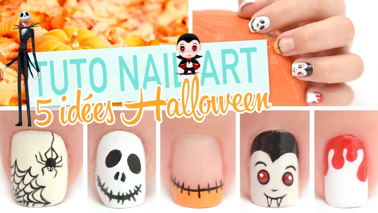 5 idées Nail art pour Halloween ♡