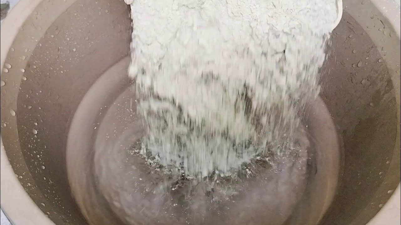 Satisfying 😋 Dusty pure mud pouring in lots of water mixing & paste play 🤤 Mud lovers must watch