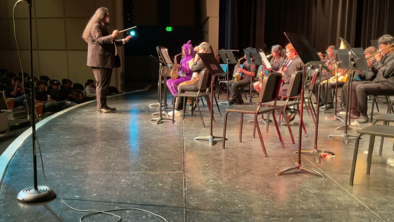 George I. Sanchez Fall Concert 2023, Advanced Band
