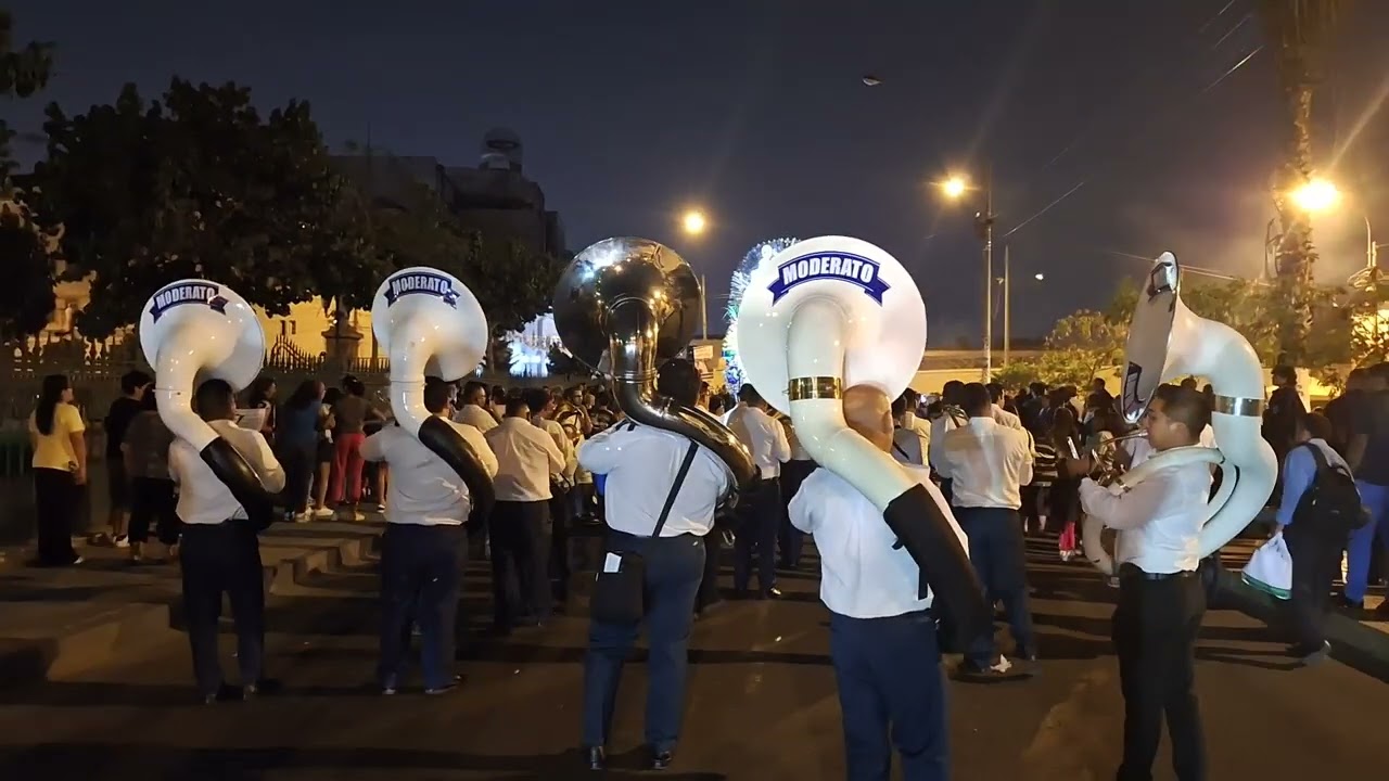BANDA SINFONICA MODERATO 2024 AL SEÑOR DE LOS PESCADORES DE CARQUIN  (ESTRENO) 2024