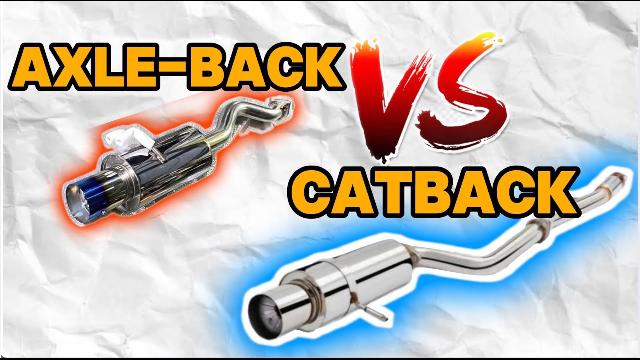 Какая система выхлопа подойдёт именно вам? Catback против Axleback