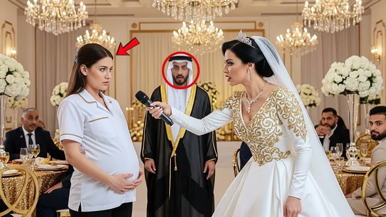 عروس الملياردير العربي تجبر عاملة نظافة حامل على الغناء في الزفاف... ما فعلته صدم الجميع...