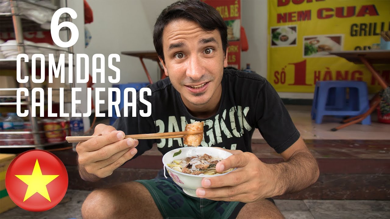6 COMIDAS CALLEJERAS EN VIETNAM que TENES QUE PROBAR