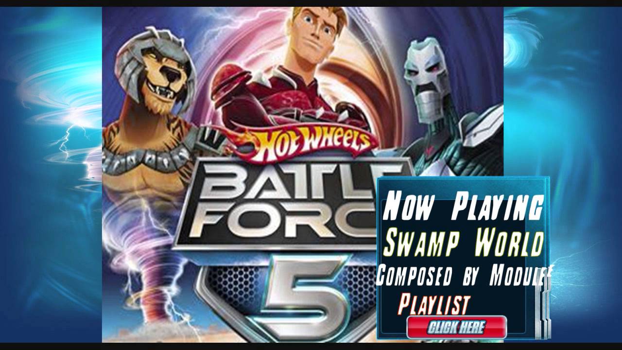 Hot Wheels Battle Force 5 The Game Soundtrack Swamp World