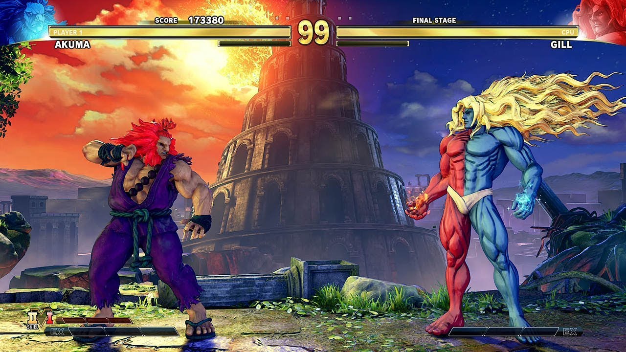 Street Fighter 5 - GILL Final Boss (Arcade Mode) @ 1440p (60ᶠᵖˢ) ✔