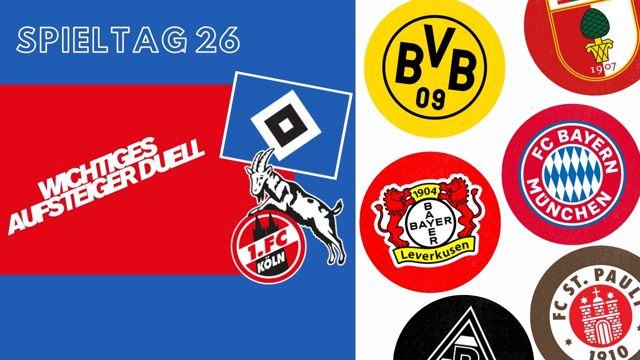 1. Bundesliga Spieltag 26