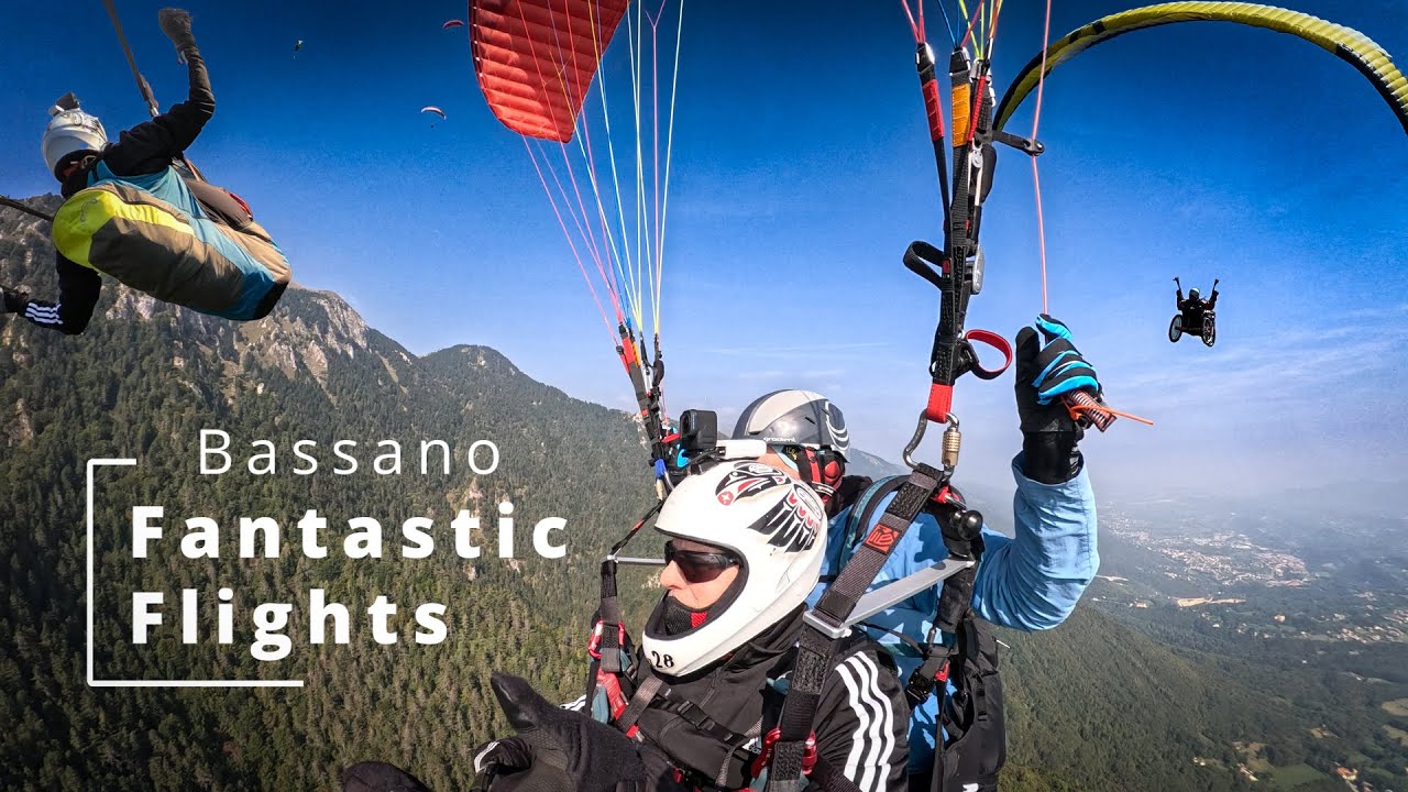 Traumhafte Flüge in Bassano - Paragliding