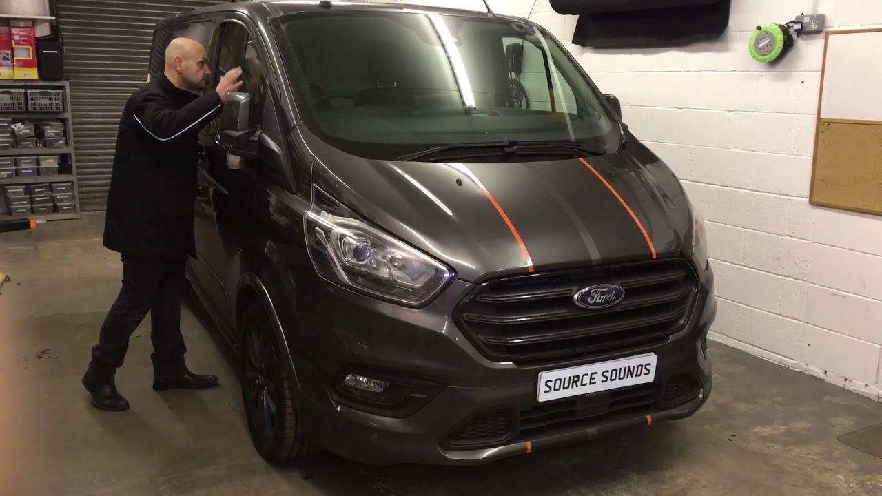 Ford Transit Custom with Clifford Alarm and Remote Engine Start