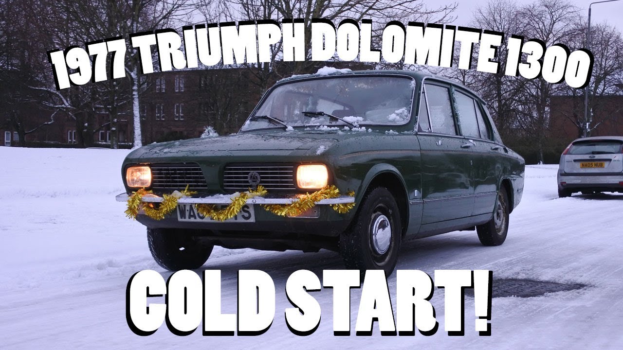 Triumph Dolomite 1300 Cold Start!