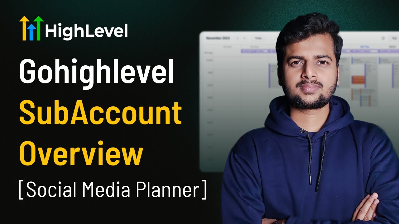 GoHighLevel Social Media Planner | FULL TUTORIAL Urdu/Hindi