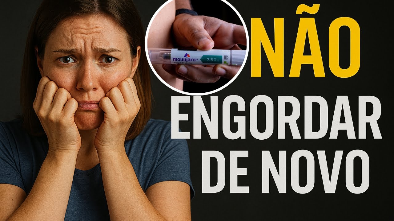 FEZ MOUNJARO E EMAGRECEU? VEJA COMO EVITAR ENGORDAR DE NOVO | RODRIGO FONSECA