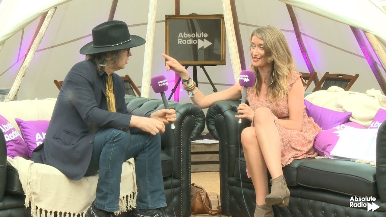 Mike Scott from the Waterboys Absolute Radio Interview: Isle of Wight Festival 2014