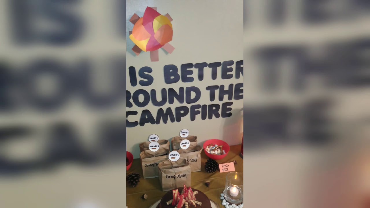 Indoor Camping Party Ideas