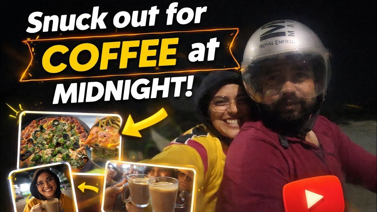 Midnight Coffee Date ☕ + A Day in Our Life as a Couple | Cute Fights & Cooking ❤️