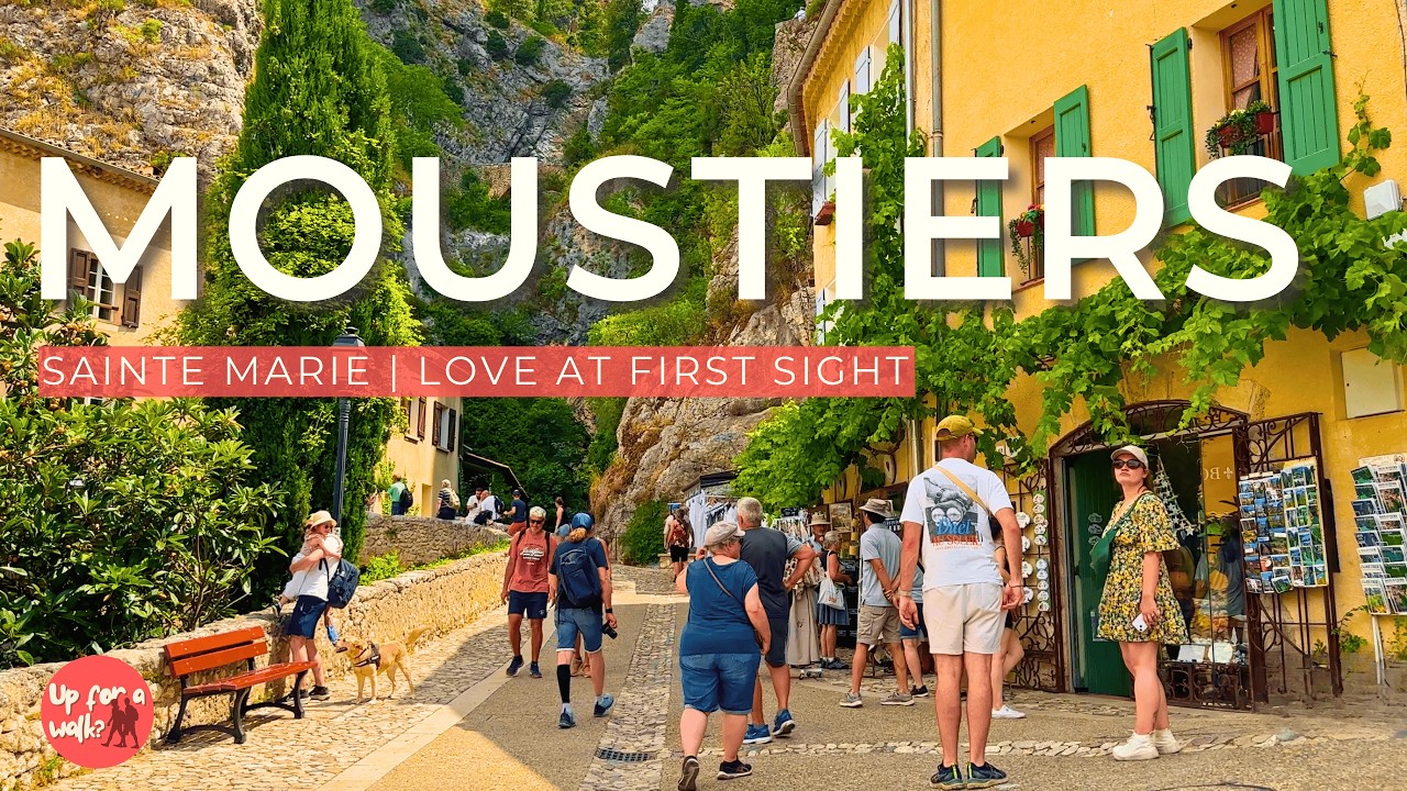 Moustiers-Sainte-Marie FRANCE Walking Tour | A Hidden Village in Provence You'll Fall in Love With