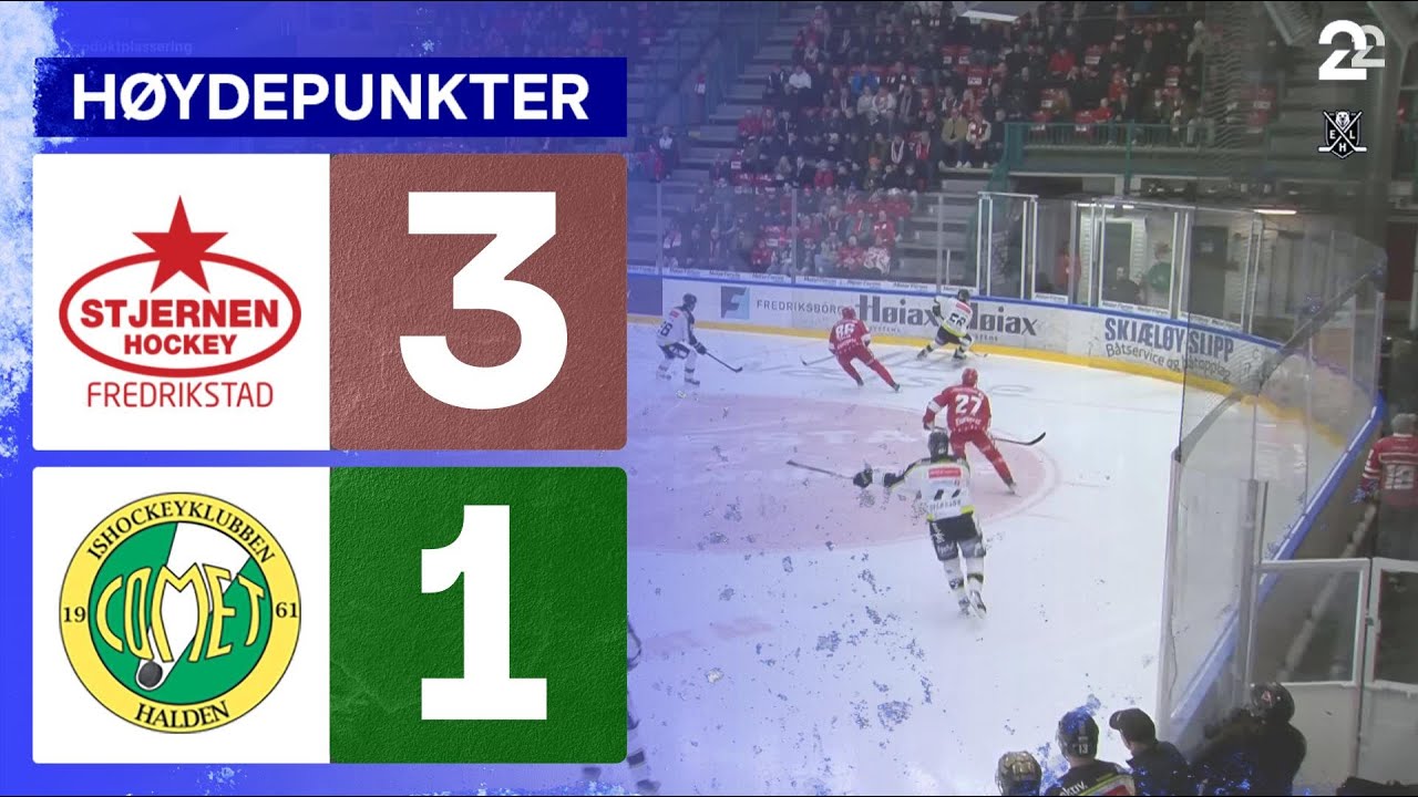 Stjernen 3 - 1 Comet Halden - Høydepunkter