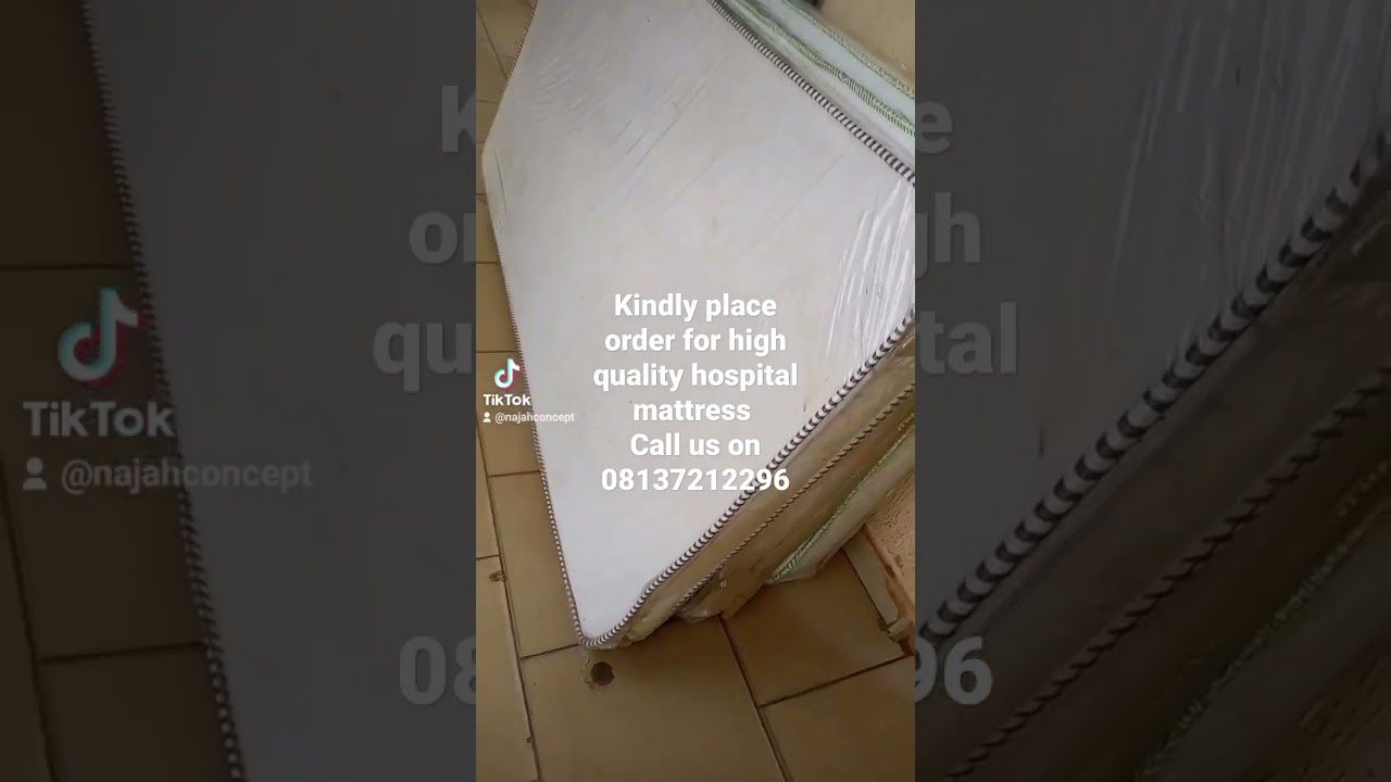Place order for high quality hospital mattress