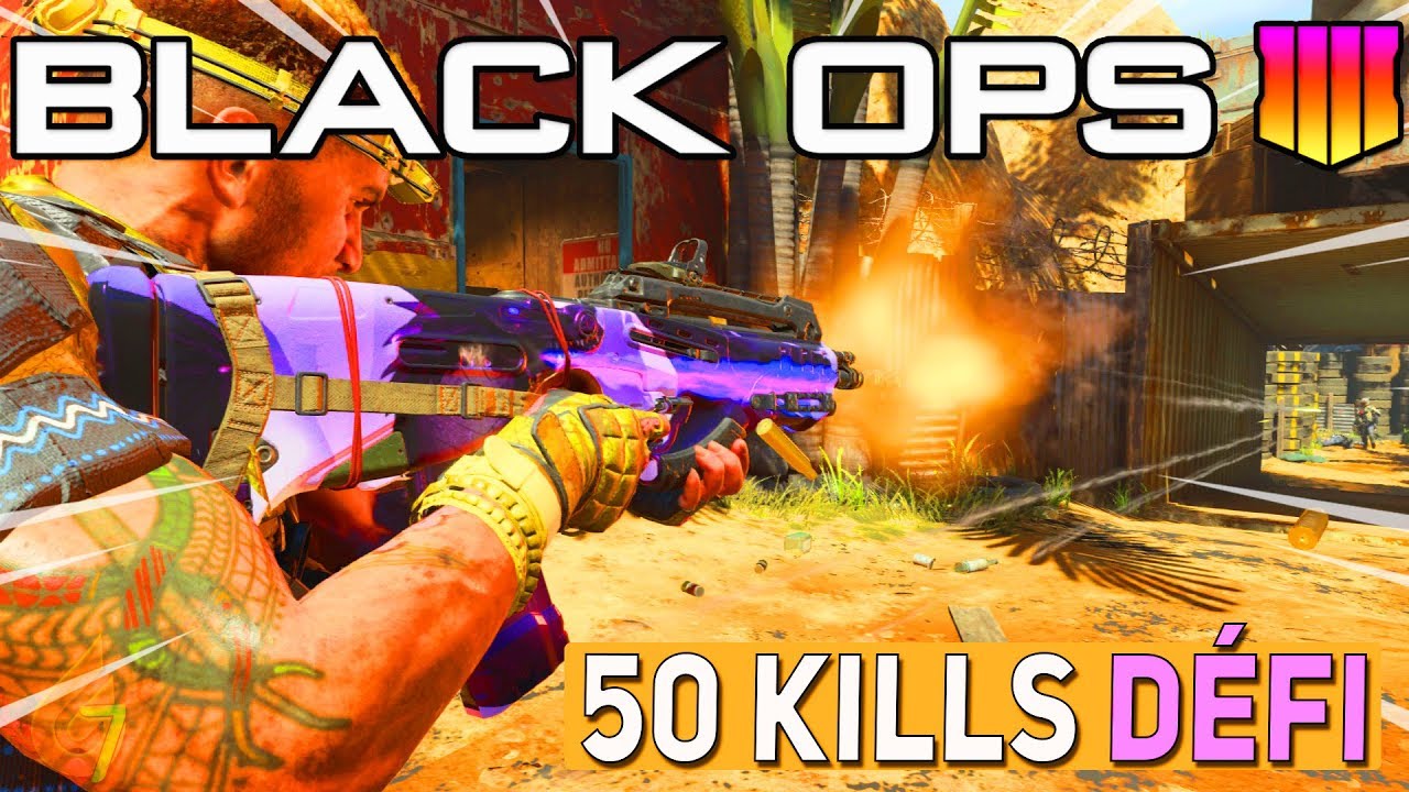 NOOBS DE NOËL ME VOICI ! CHALLENGE 50 KILLS MME sur BLACK OPS 4