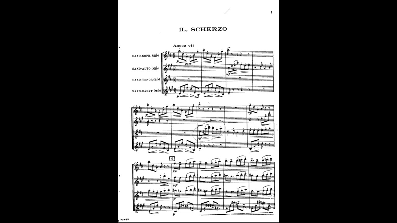 Eugène Bozza: Andante et Scherzo (1938)