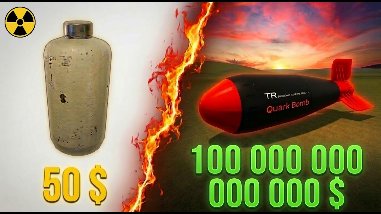 Testing BOMBS from $50 to $100,000,000,000,000 | GMod