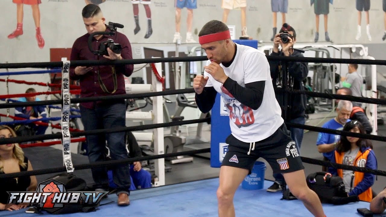 Lomachenko vs. Sosa- Vasyl Lomachenko's FULL Media Workout Video