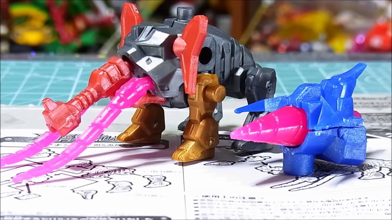 【ほねほねザウルス】よみがえるメカメカザウルス　前編　Machine dinosaur prequel