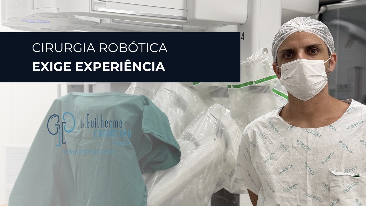 Quem opera na cirurgia robótica é o robô