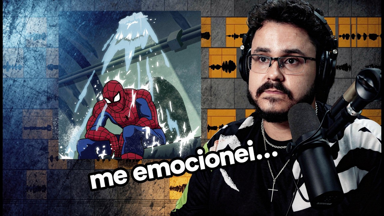 Lucas A.R.T. CHOROU fazendo uma música do HOMEM-ARANHA
