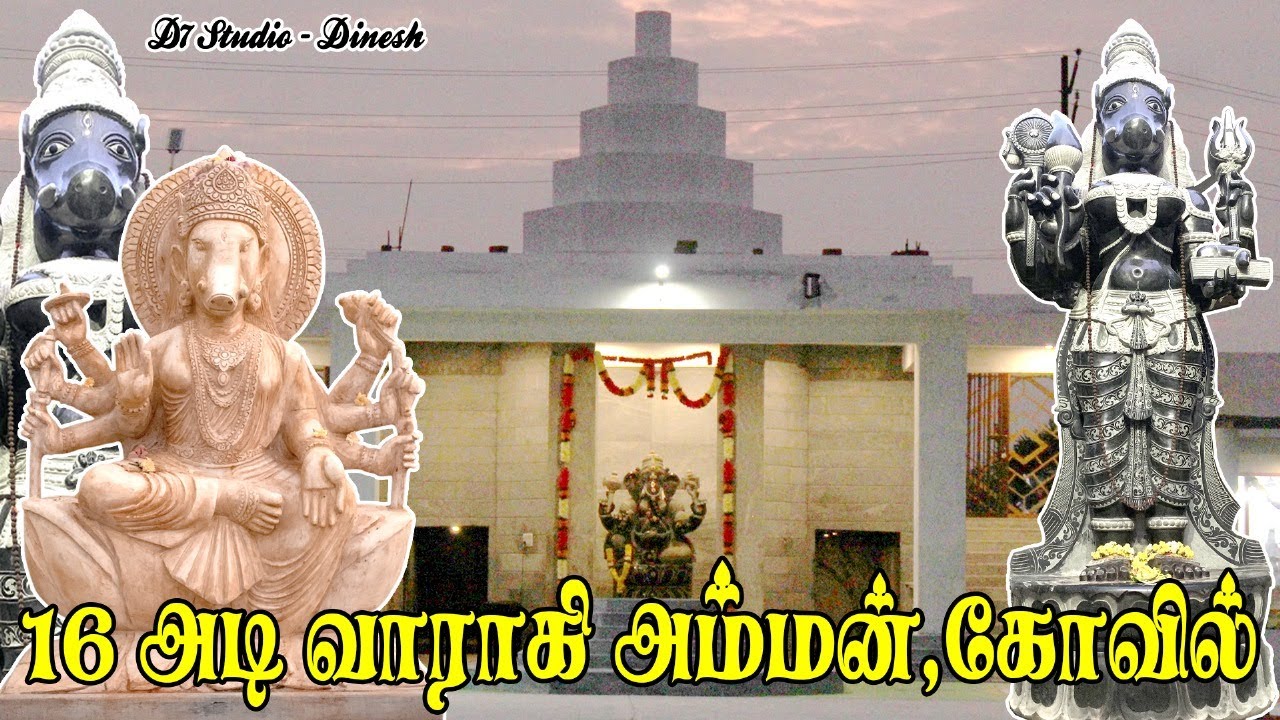 16 feet Varahi amman Dhuruva Ashramam Tristhalam pallikonda vellore |varahi amman kovil |D7VLOGS