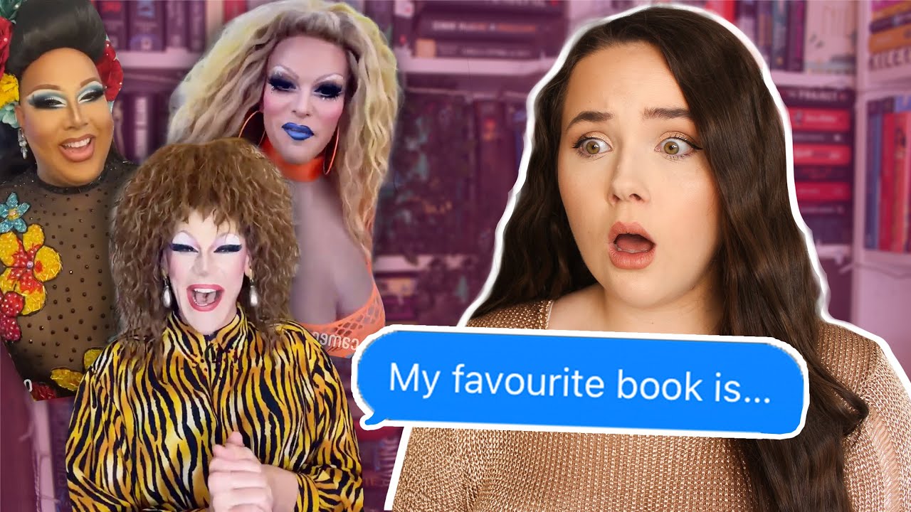 i paid DRAG QUEENS to recommend me books