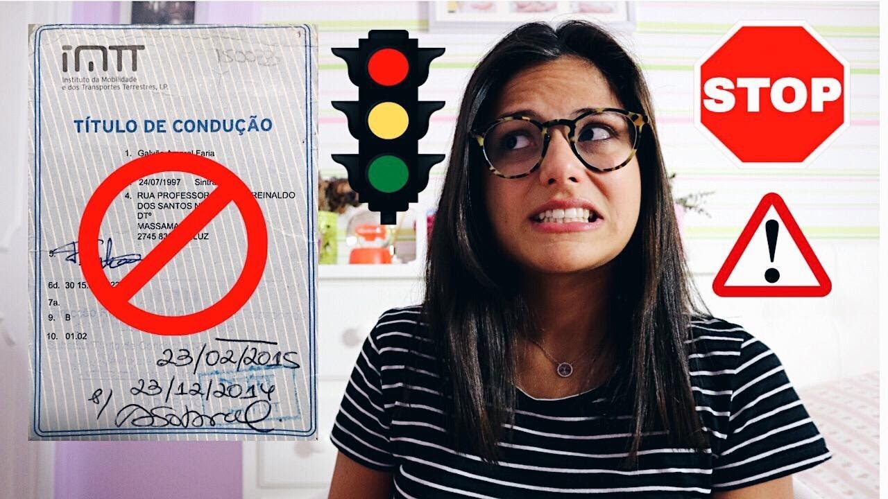 CHUMBEI NO EXAME DE CONDUÇÃO !? | Inês Faria
