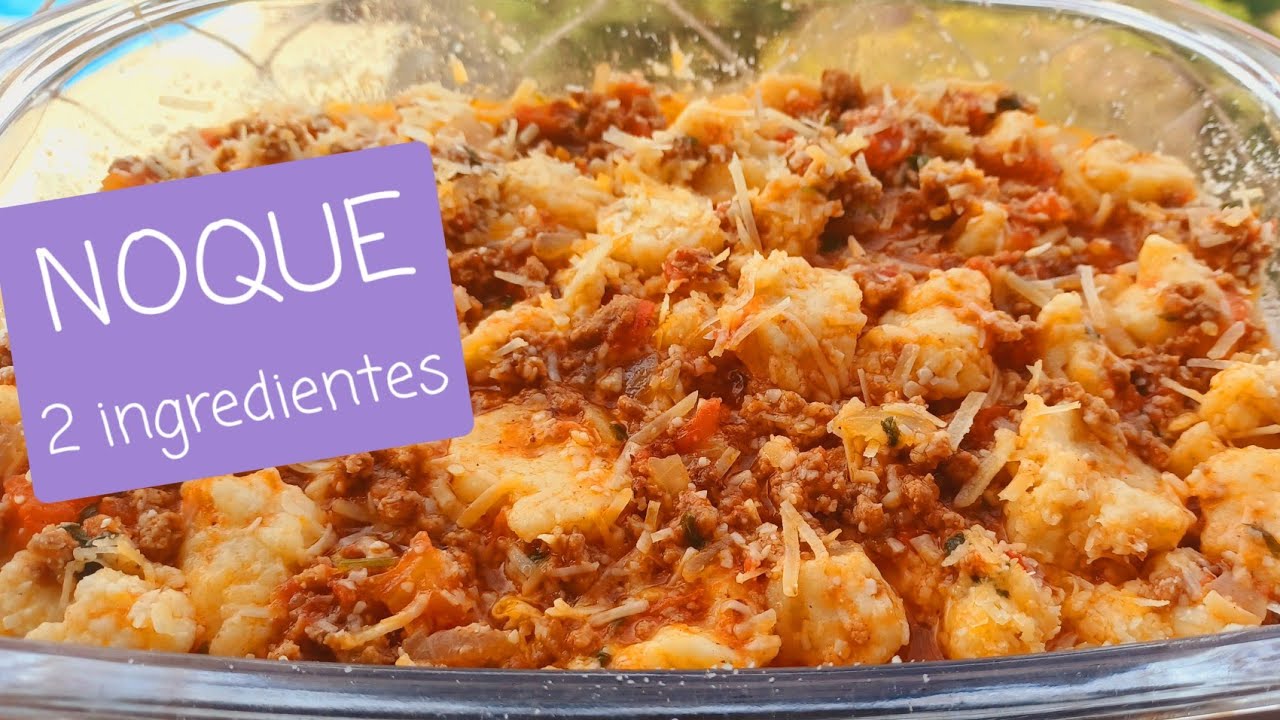 NOQUE SÓ 2 INGREDIENTES | NOQUE ALEMÃO CLESS | SPÄTZLE